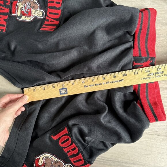 VINTAGE Mperial Sportswear Jordan Pippen Bulls YOUTH KIDS Shorts XL Flu Game‎ - Picture 8 of 11